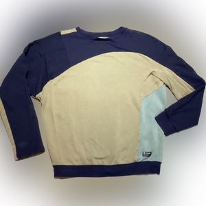 adidas originals sample sweatshirt color block Rare Natural Colors 2 cuffs
